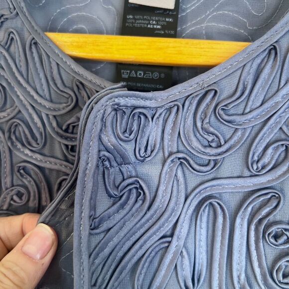 Chicos Travelers Soutache Swirl Jacket Special Occasions Evening Cocktail 2/MD - Picture 4 of 11